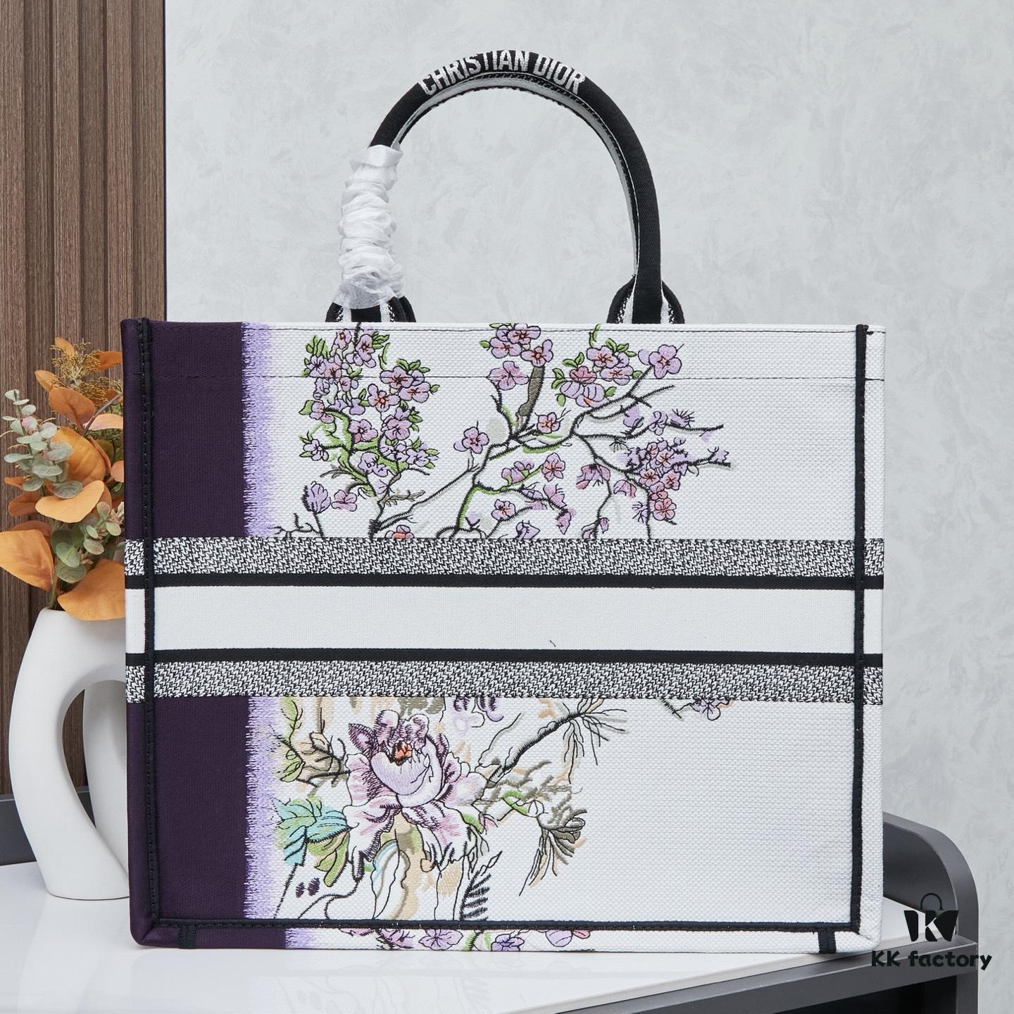 Original Order Embroidered Large Size Di0r Book Tote