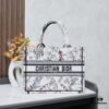 Embroidered Medium [Di0r Book Tote]