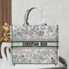 Embroidered Large [Di0r Book Tote]
