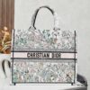 693093746e68136f4d9a9e78 Original Order Embroidered Large Di0r Book Tote