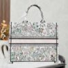 693093756e68136f4d9a9e7a Original Order Embroidered Large Di0r Book Tote