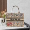Original Order Embroidered Medium Di0r Book Tote