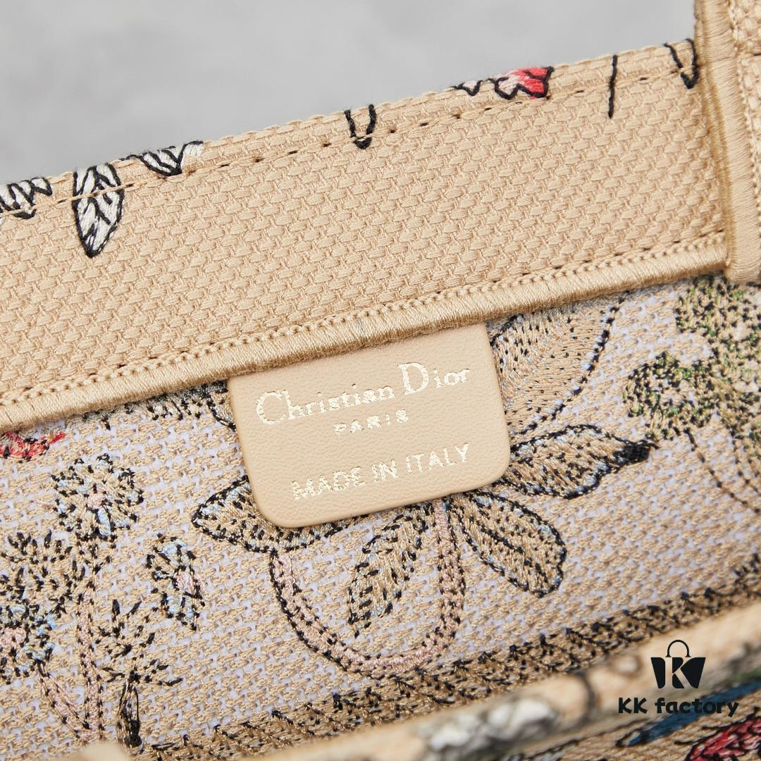 Original Order Embroidered Medium Di0r Book Tote