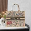 Embroidered Large Size [Di0r Book Tote]