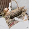 Embroidered Large Size [Di0r Book Tote]