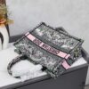Original Order Embroidered Medium [Di0r Book Tote]