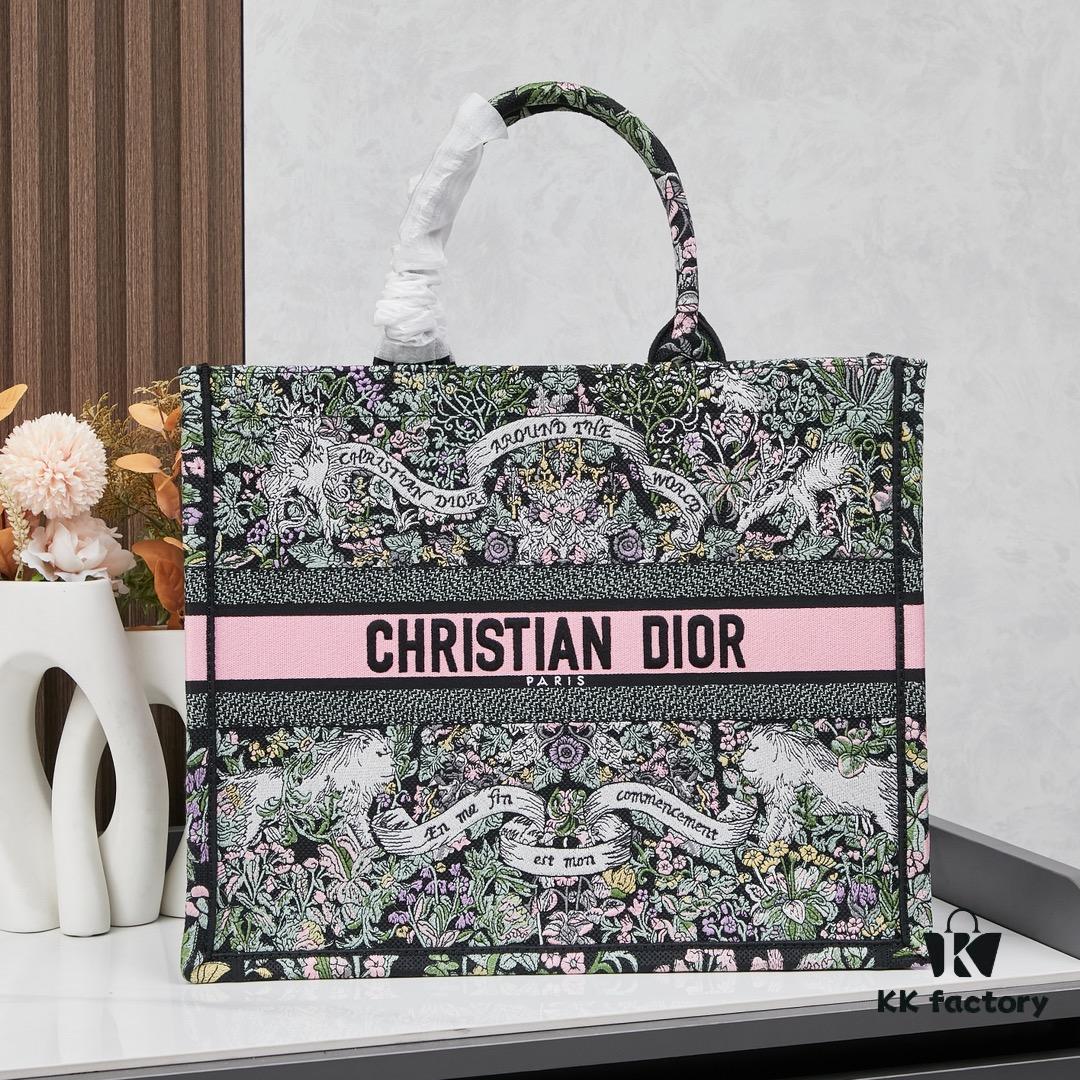 Embroidered Large [Dior Book Tote] Original Order