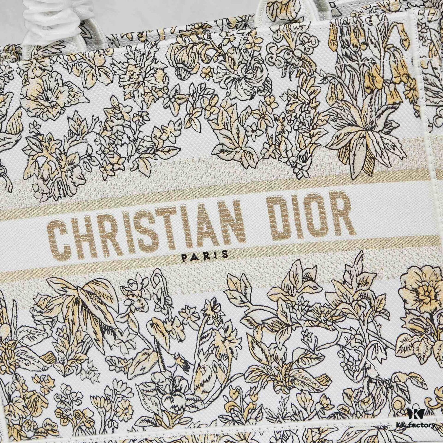 693093a46e68136f4d9a9ed3 Original Order Embroidered Medium Di0r Book Tote