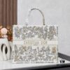 Original Order Embroidered Large Di0r Book Tote