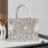 693093b46e68136f4d9a9eea Original Order Embroidered Medium Di0r Book Tote