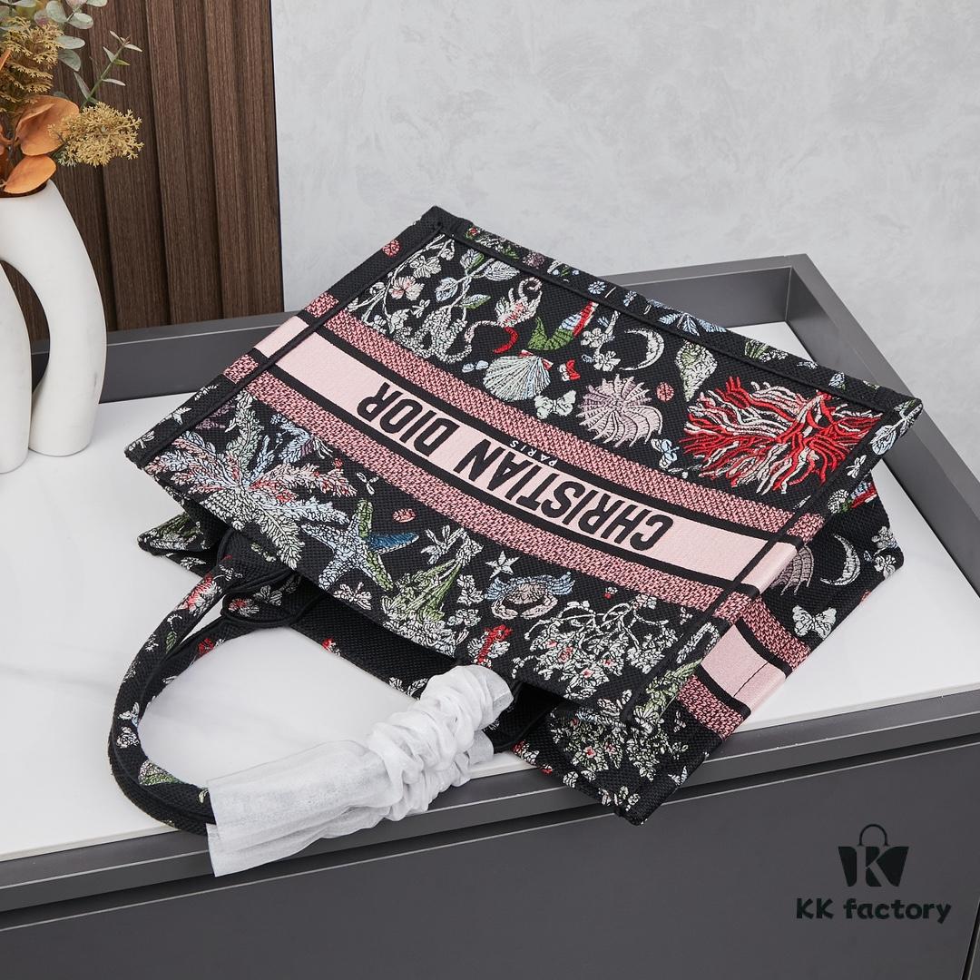 Original Order Embroidered Medium Di0r Book Tote