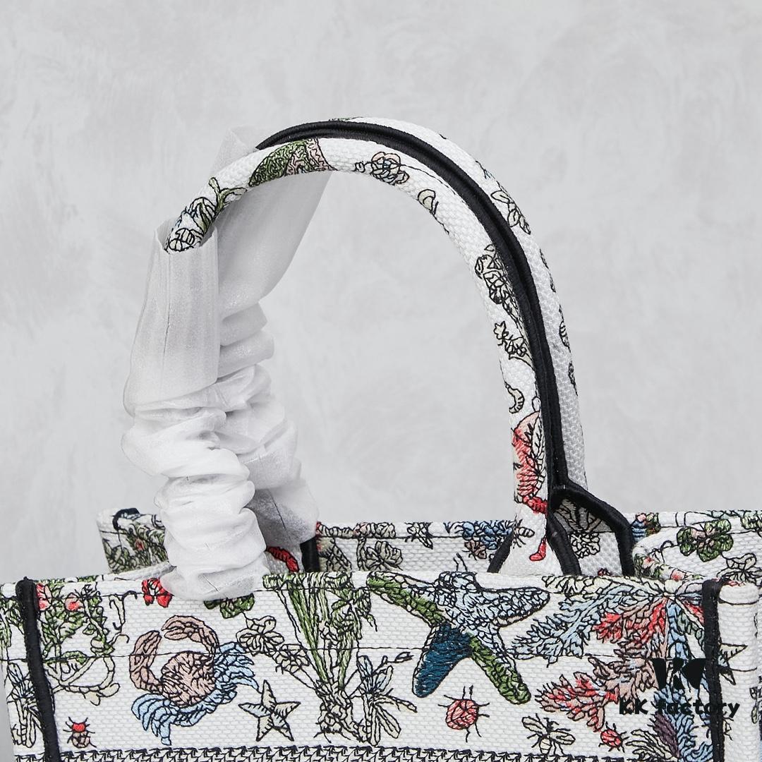 693093c56e68136f4d9a9f06 Book Tote Bag (Small Size, Embroidered 26.5cm)