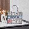 Original Order Embroidered Medium Di0r Book Tote