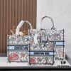 Original Order Embroidered Medium Di0r Book Tote