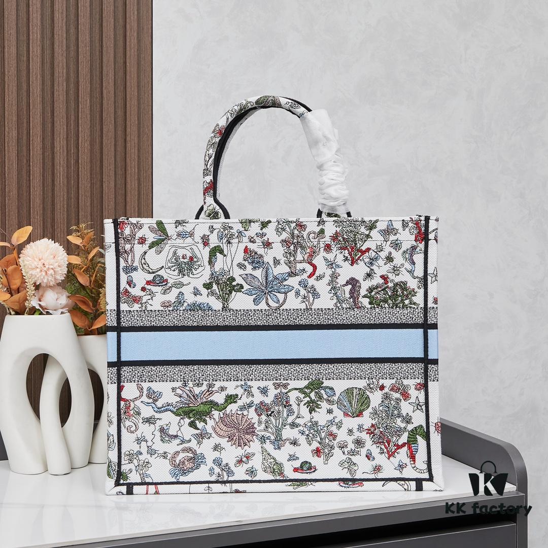 Embroidered Large [Dior Book Tote] Original Order
