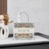 693093e46e68136f4d9a9f3f Book Tote Bag with Embroidered Small Size 26.5cm