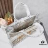 693093f16e68136f4d9a9f5a Embroidered Large Di0r Book Tote (Original Order)