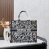 Embroidered Large Size [Di0r Book Tote]