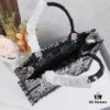 Original Order Embroidered Medium Di0r Book Tote