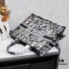 Embroidered Large Size [Di0r Book Tote]
