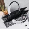 Embroidered Large Size [Di0r Book Tote]