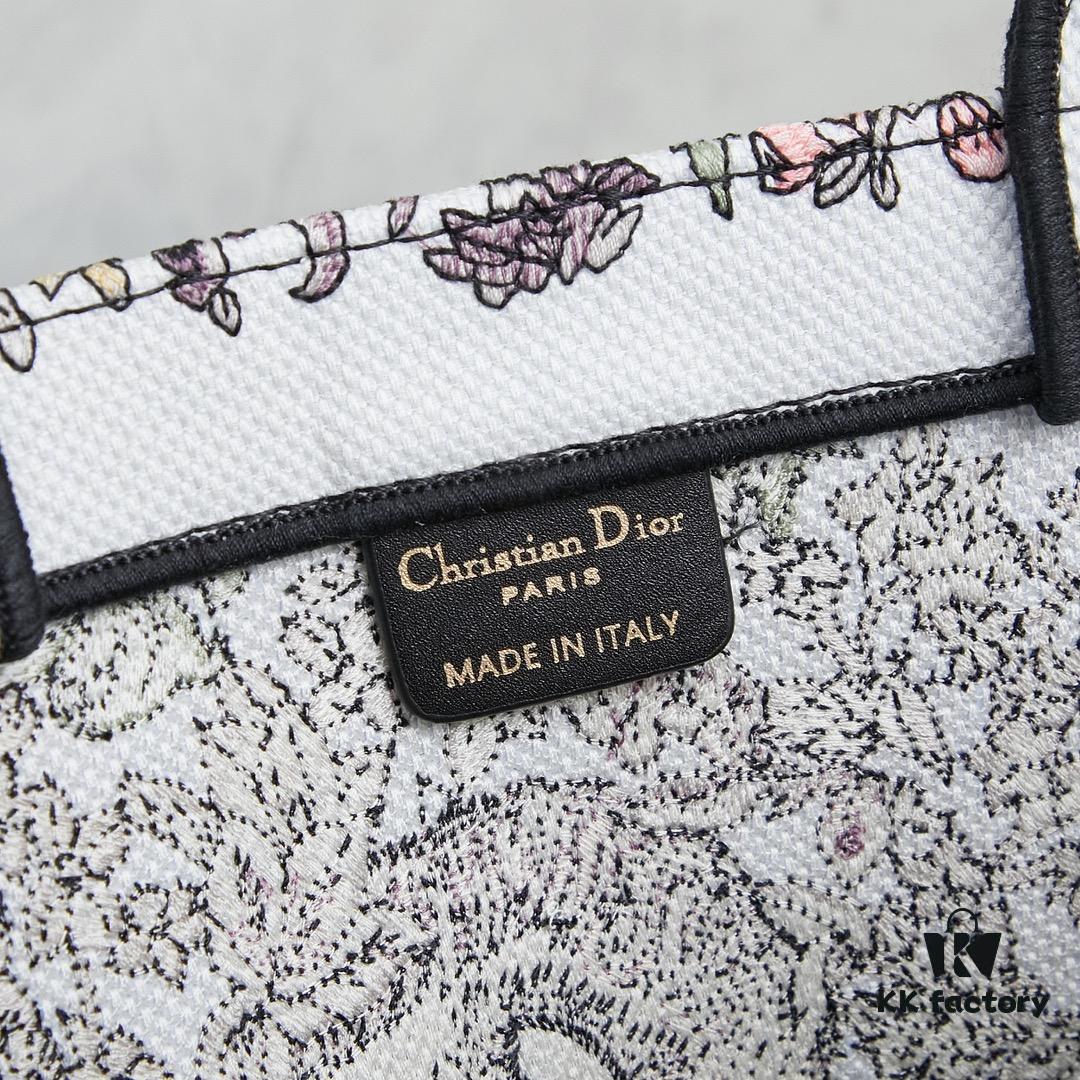 Original Order Embroidered Medium [Dior Book Tote]