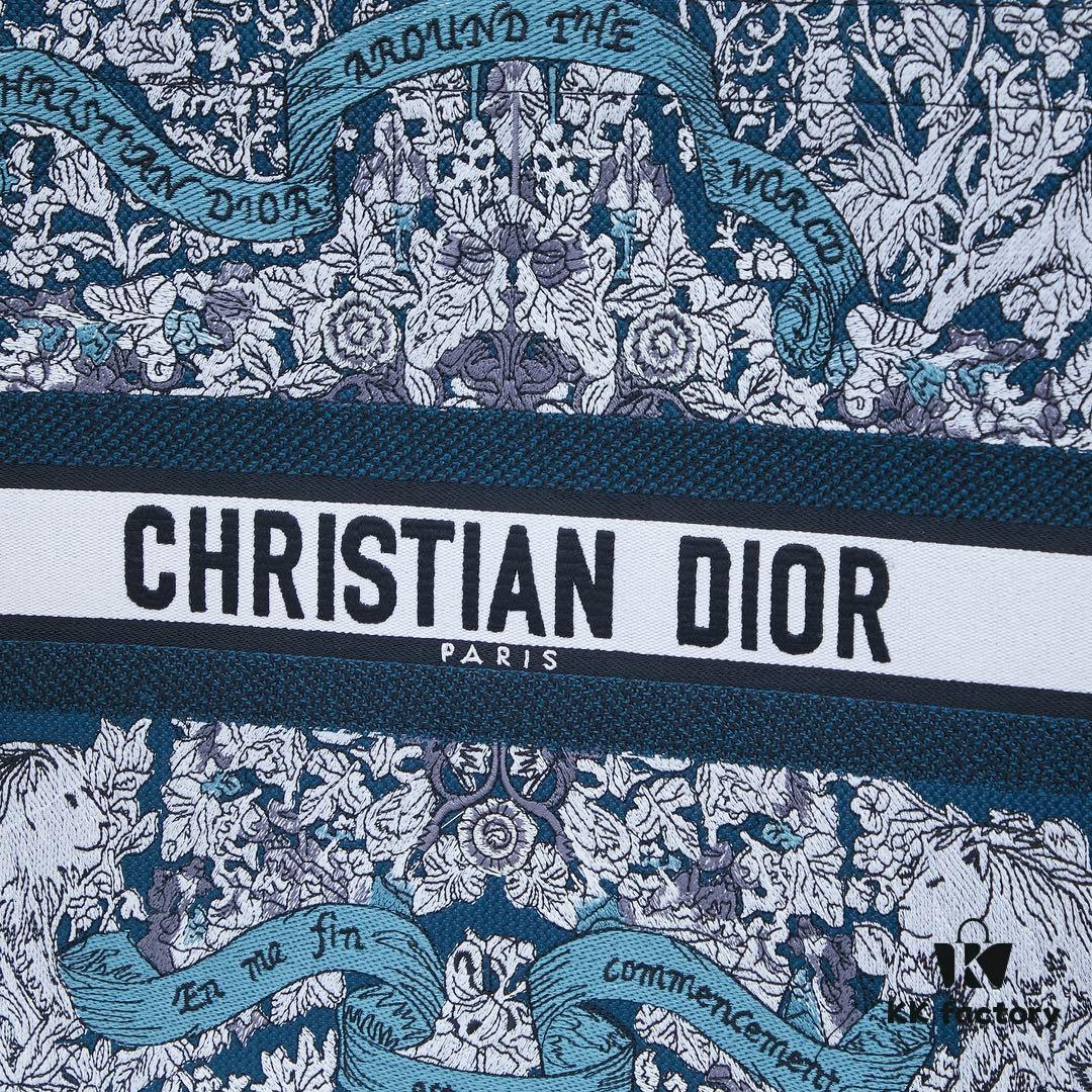 Original Order Embroidered Large Di0r Book Tote