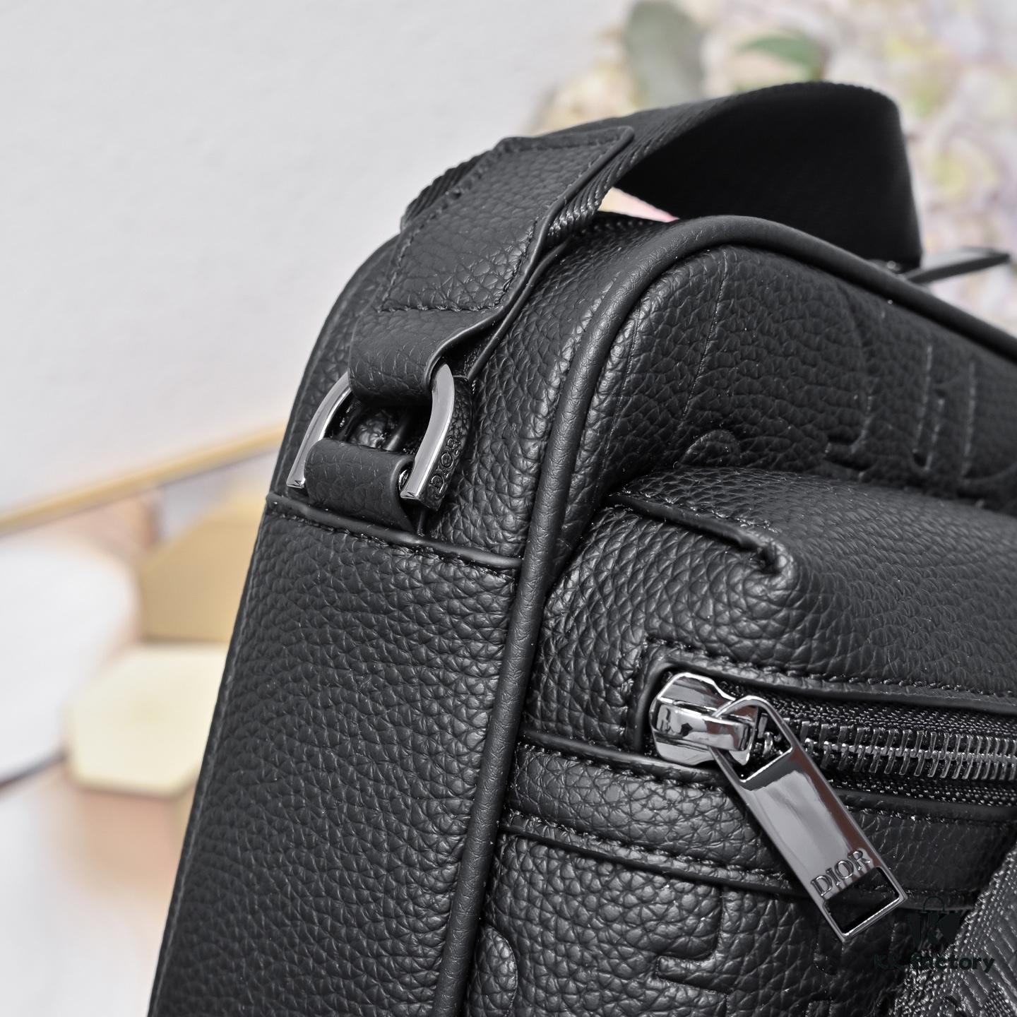 693094216e68136f4d9a9fba Top Original Hot Embossed Large Rider 2.0 Zip Messenger Bag
