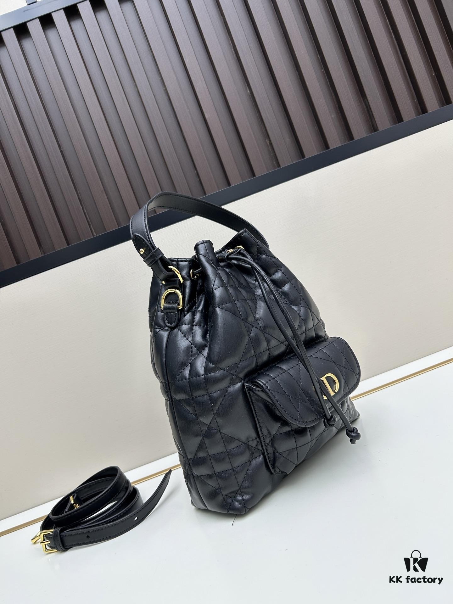 693094296e68136f4d9a9fc9 Large DIOR Caro Bucket Bag from the Fall 2025 Ready-to-Wear Collection