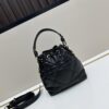 693094396e68136f4d9a9fe5 Dior Caro Mini Bucket Bag in Black Lambskin from the 2025 Fall Collection