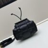 693094396e68136f4d9a9fe7 Dior Caro Mini Bucket Bag in Black Lambskin from the 2025 Fall Collection