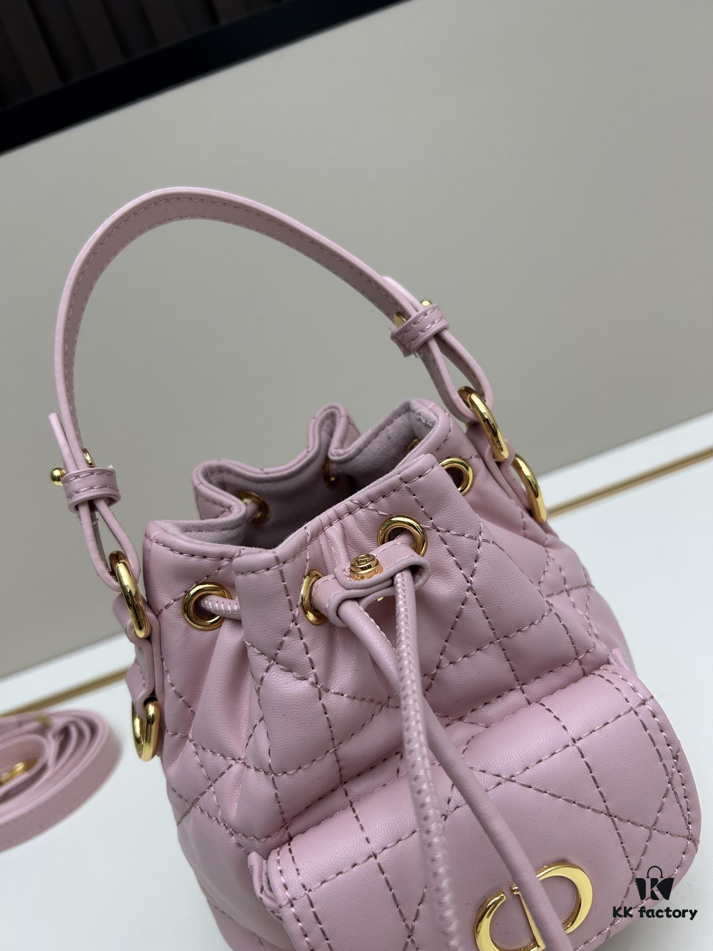 6930943d6e68136f4d9a9fee Small DIOR Caro Bucket Bag from the 2025 Autumn Ready-to-Wear Collection