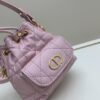 6930943d6e68136f4d9a9fef Small DIOR Caro Bucket Bag from the 2025 Autumn Ready-to-Wear Collection