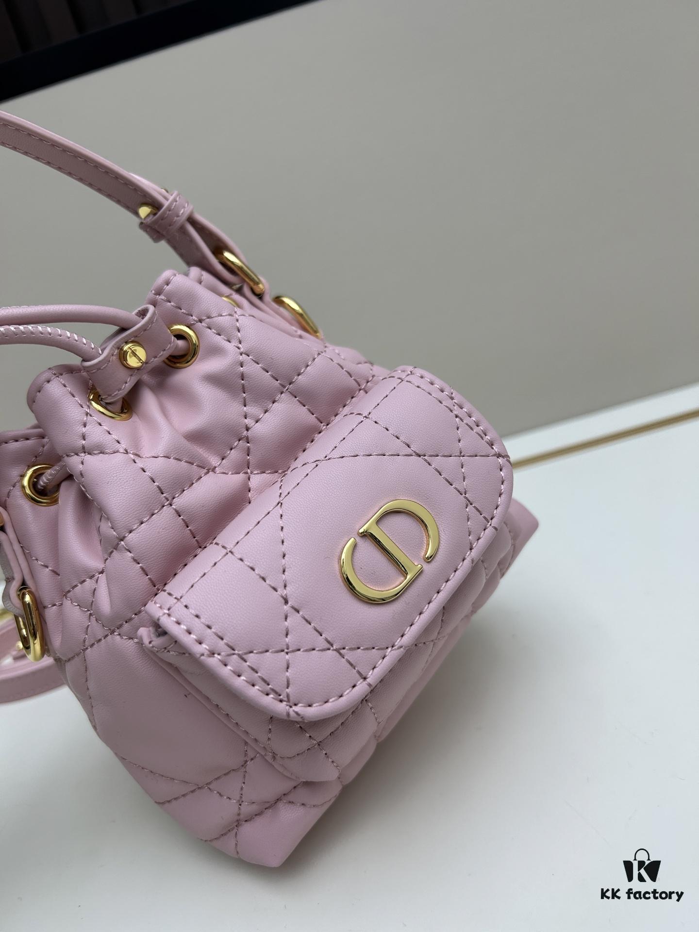 6930943d6e68136f4d9a9fef Small DIOR Caro Bucket Bag from the 2025 Autumn Ready-to-Wear Collection