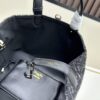 693094546e68136f4d9aa018 Medium Dior Toujours Bag in Black Calfskin with Cannage Stitching