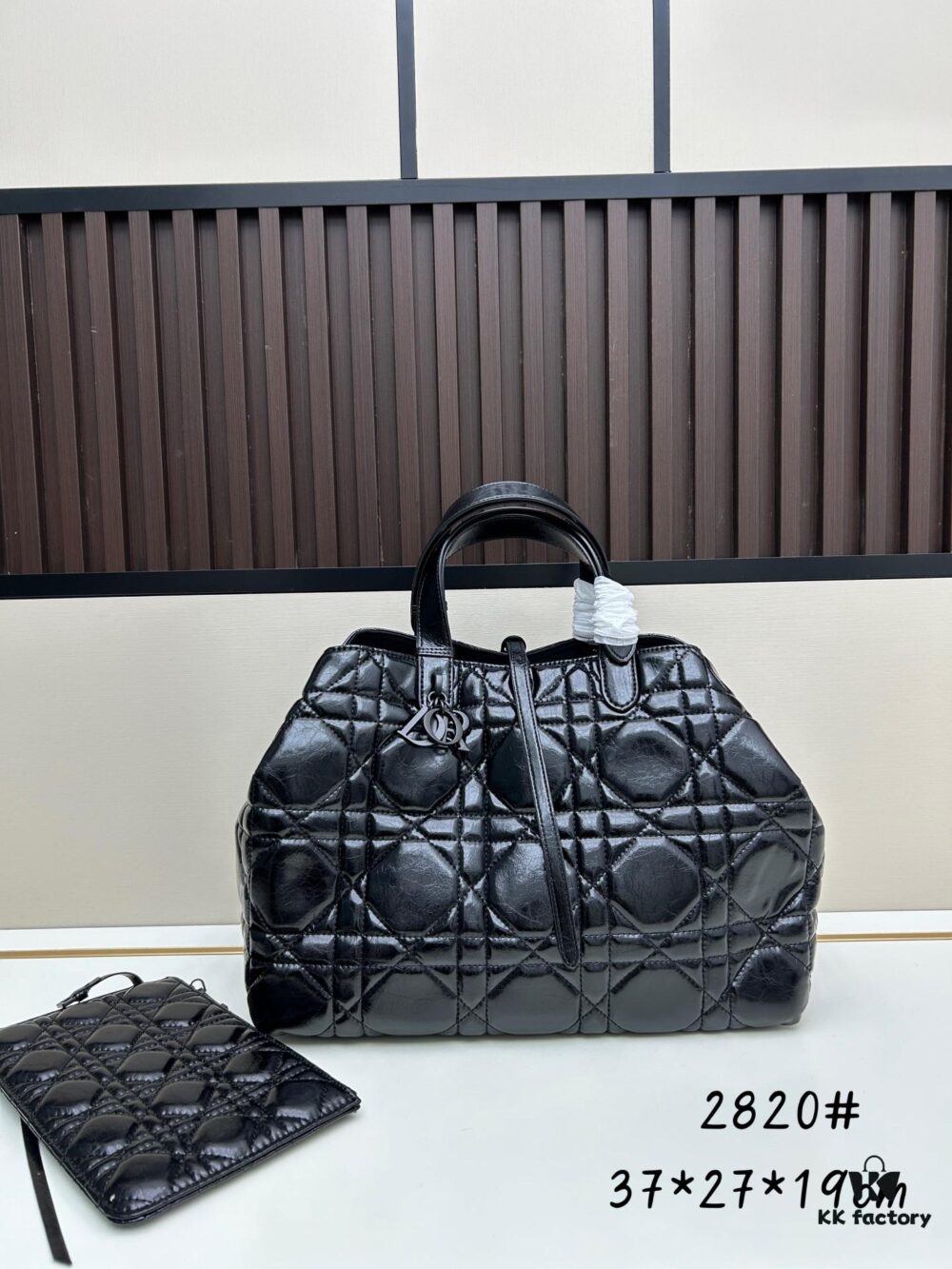 693094566e68136f4d9aa01a Large Oil-Waxed Calfskin Dior Toujours Bag