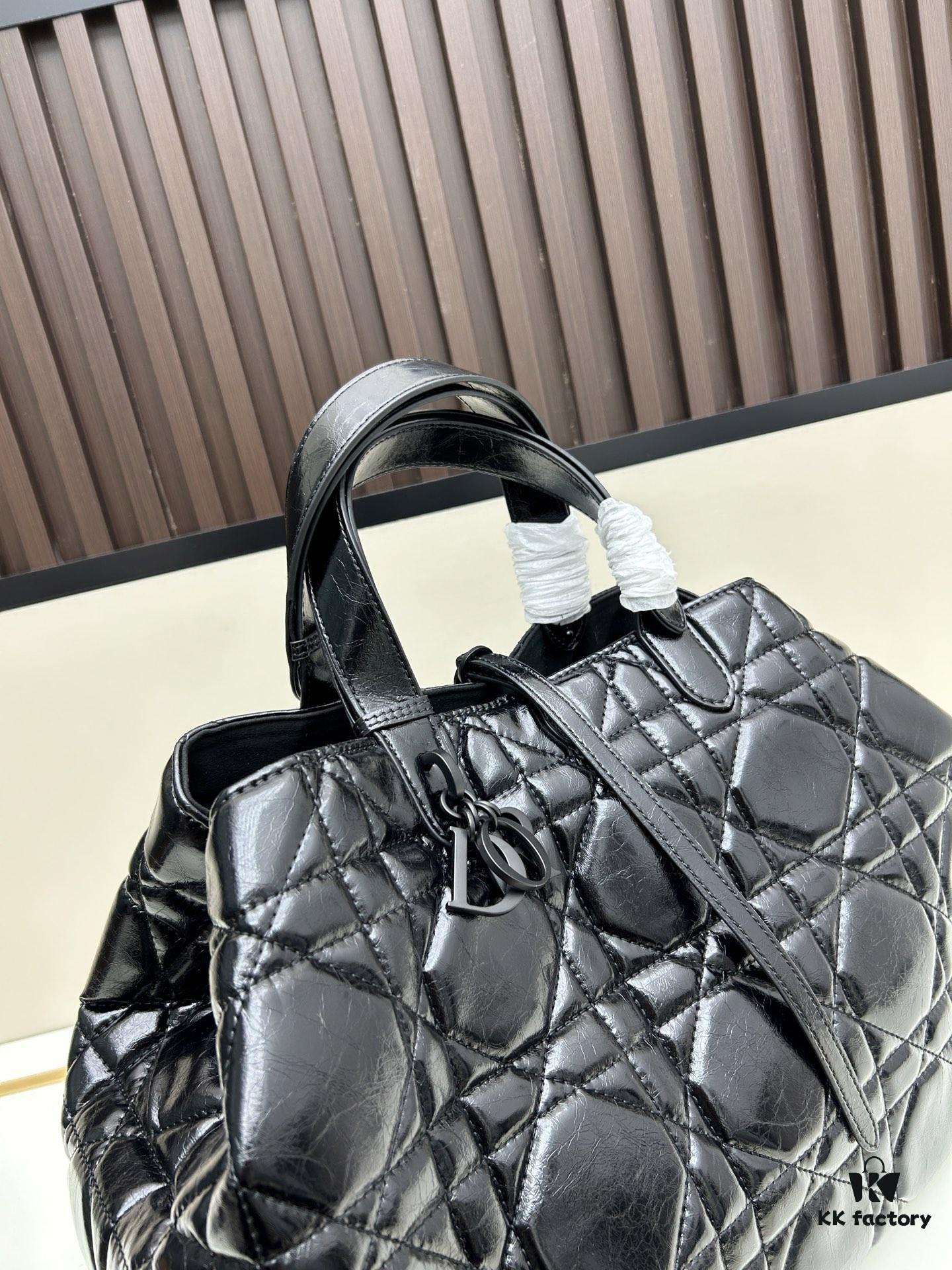 693094586e68136f4d9aa01b Large Oil-Waxed Calfskin Dior Toujours Bag