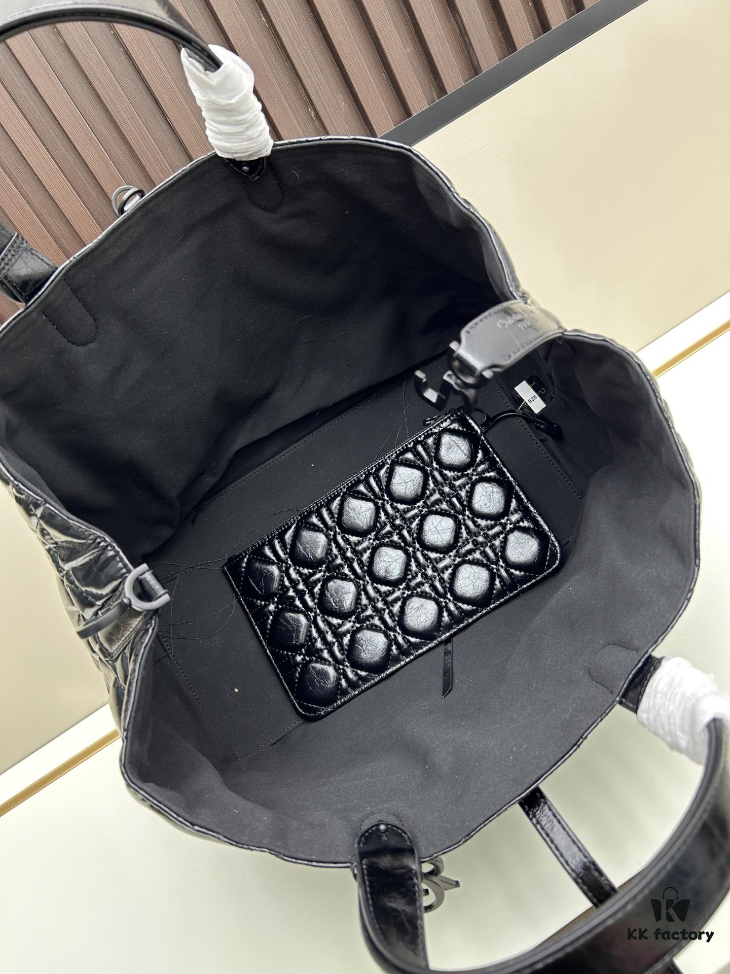 693094596e68136f4d9aa01f Large Oil-Waxed Calfskin Dior Toujours Bag