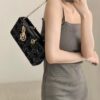 693094676e68136f4d9aa036 Dior Lady Bag in Black Tweed - Classic Design with Box
