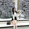 693094696e68136f4d9aa03b Dior Lady Bag in Black Tweed - Classic Design with Box