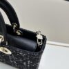 693094746e68136f4d9aa04b Dior Lady Bag in Black Tweed with Box