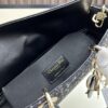 693094746e68136f4d9aa04c Dior Lady Bag in Black Tweed with Box