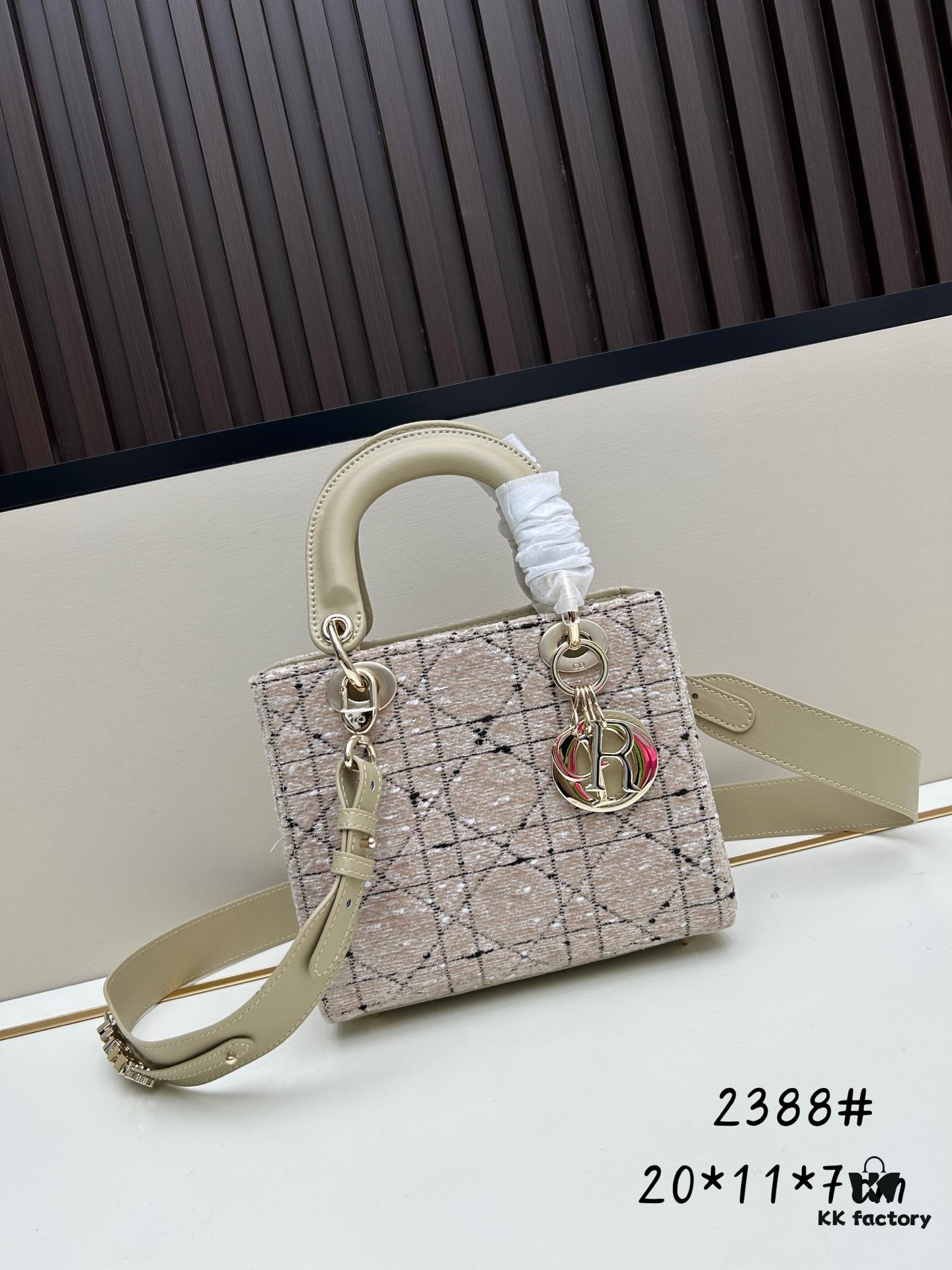 6930947d6e68136f4d9aa05c Dior New Launch Tweed Bag with Box Packaging
