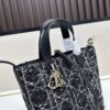 693094936e68136f4d9aa086 Dior Toujours Medium Vertical Handbag in Blush Beige Calfskin with Cannage Stitching