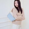6930949c6e68136f4d9aa097 Diorstar Hobo Chain Bag in Blue Denim Dior Oblique Jacquard