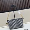 693094a06e68136f4d9aa09d Diorstar Hobo Chain Bag in Blue Denim Dior Oblique Jacquard