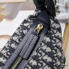 693094eb6e68136f4d9aa131 Small Size Upgraded Version D-Journey Handbag in Blue Oblique Print