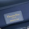693094f66e68136f4d9aa148 Dior Lady Bag in Black Houndstooth Canvas with Leather Trim