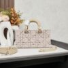 Dior Lady Bag in Black Tweed with Box