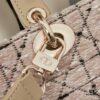 Dior Lady Bag in Black Tweed with Box